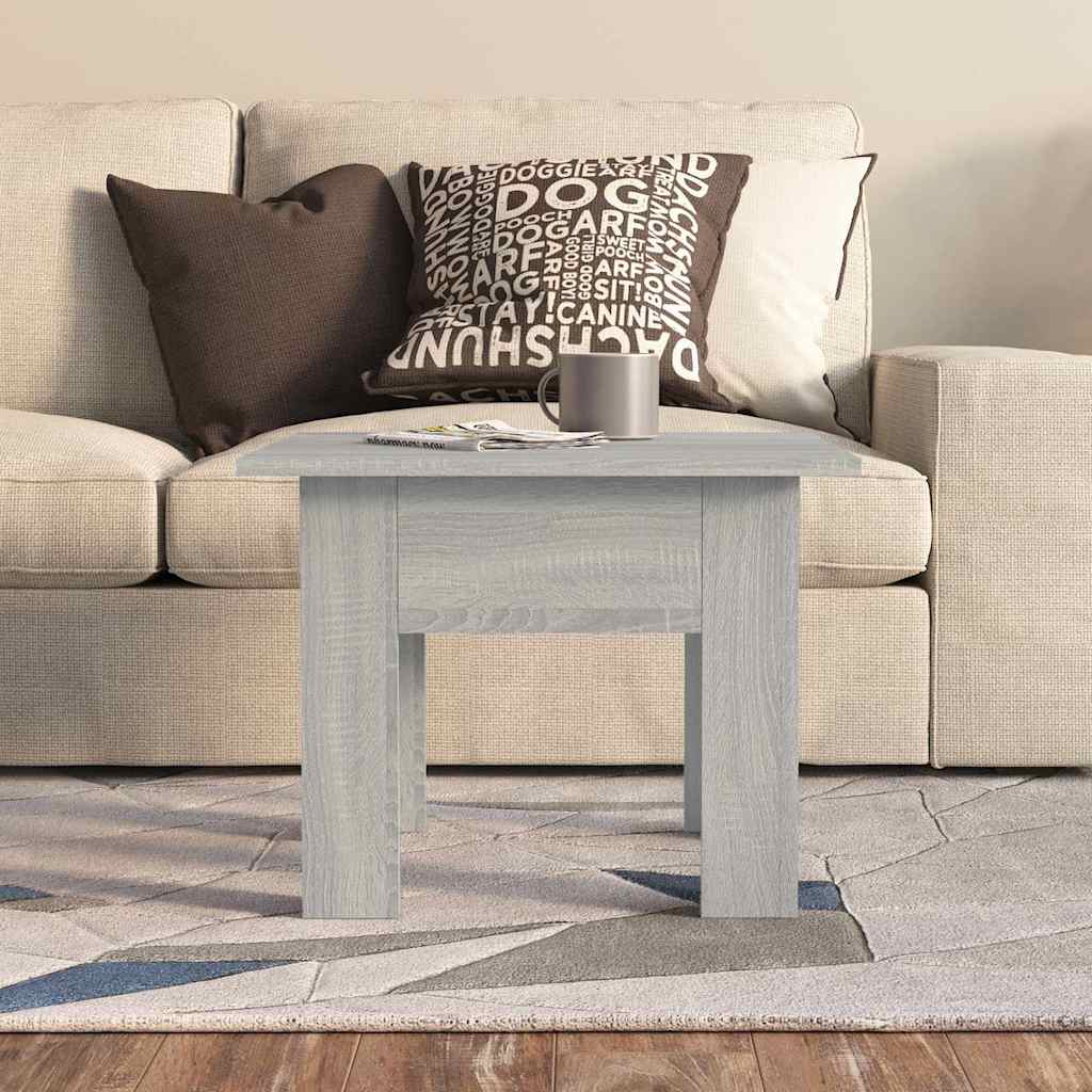 vidaXL Coffee Table | Grey Sonoma | Engineered wood | Standard | Modern 3
