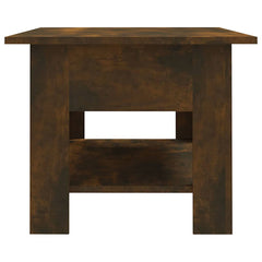 vidaXL Coffee Table Smoked Oak 102x55x42 cm Engineered Wood 5