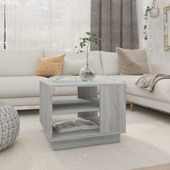 vidaXL Coffee Table Engineered Wood Depth 55 cm Width 55 cm