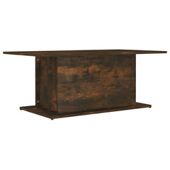 813092 vidaXL Coffee Table Smoked Oak 102x55,5x40 cm Engineered Wood 2