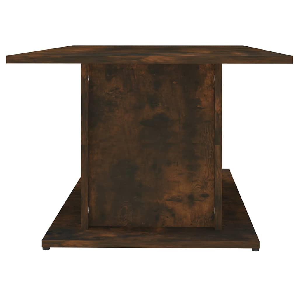 813092 vidaXL Coffee Table Smoked Oak 102x55,5x40 cm Engineered Wood 4