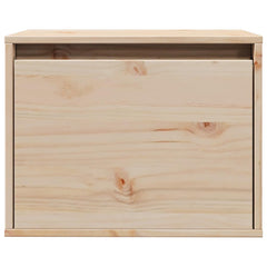 vidaXL Wall Cabinet | Pine | Solid pinewood | 45x30x35 cm | Wall mounting 4