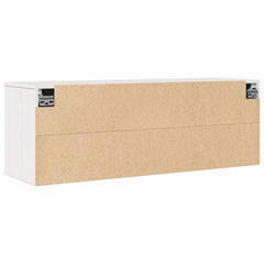vidaXL Wall Cabinet White 100x30x35 cm Solid Wood Pine 6