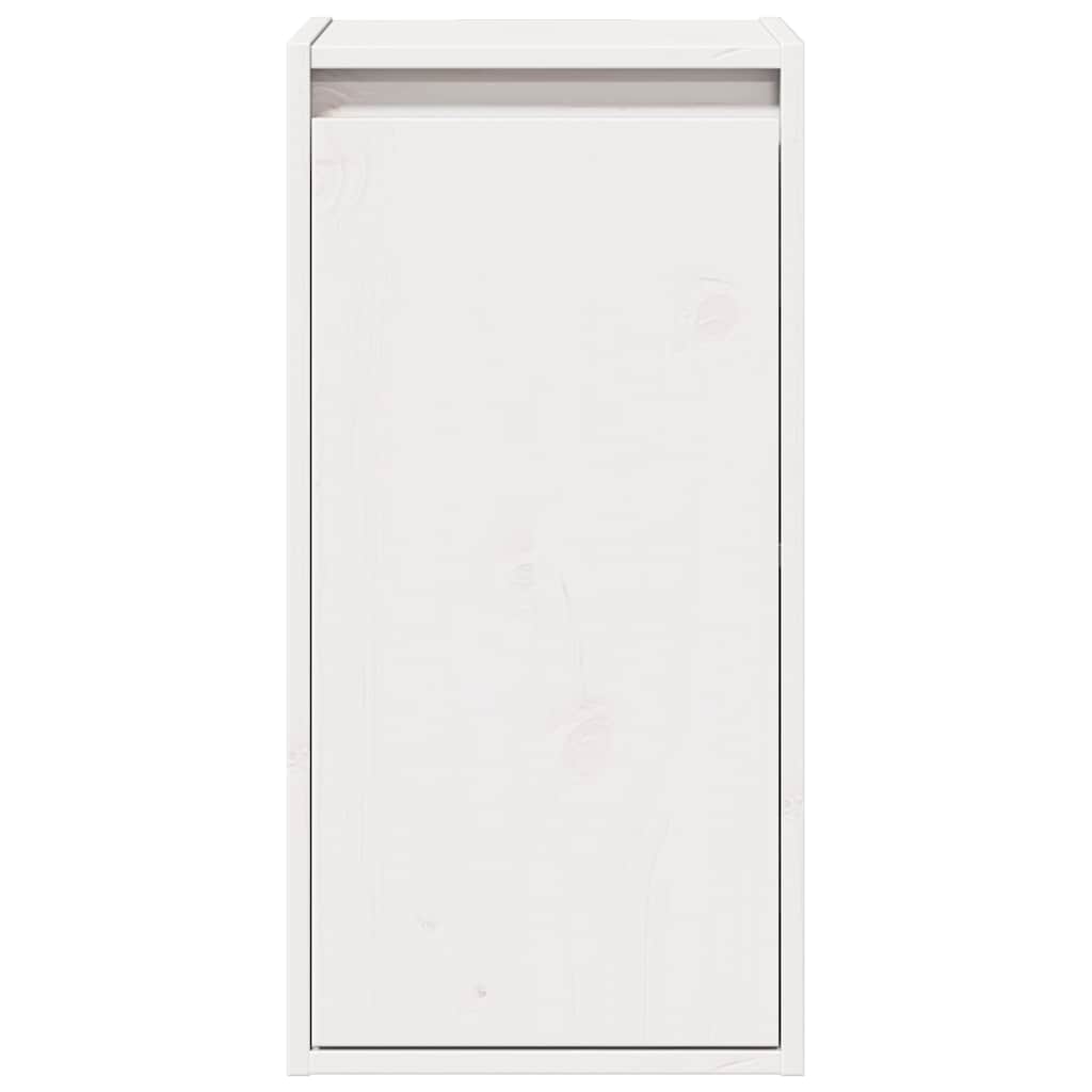 vidaXL Wall Cabinet | White | Solid pinewood | 30x30x60 cm | Wall Cabinet 4