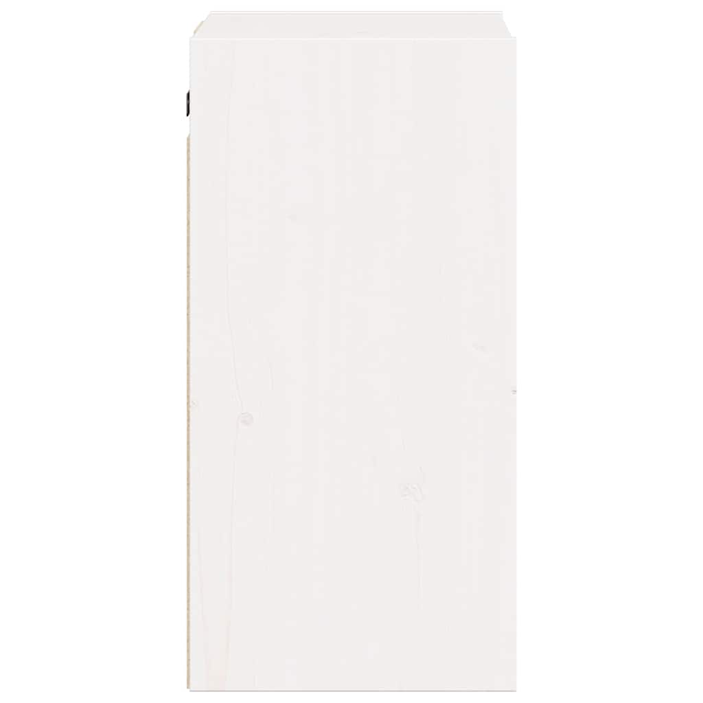vidaXL Wall Cabinet | White | Solid pinewood | 30x30x60 cm | Wall Cabinet 6