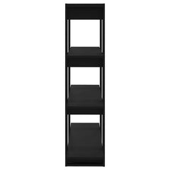 vidaXL Book Cabinet | Black | Engineered wood | Medium | Book Cabinet 4