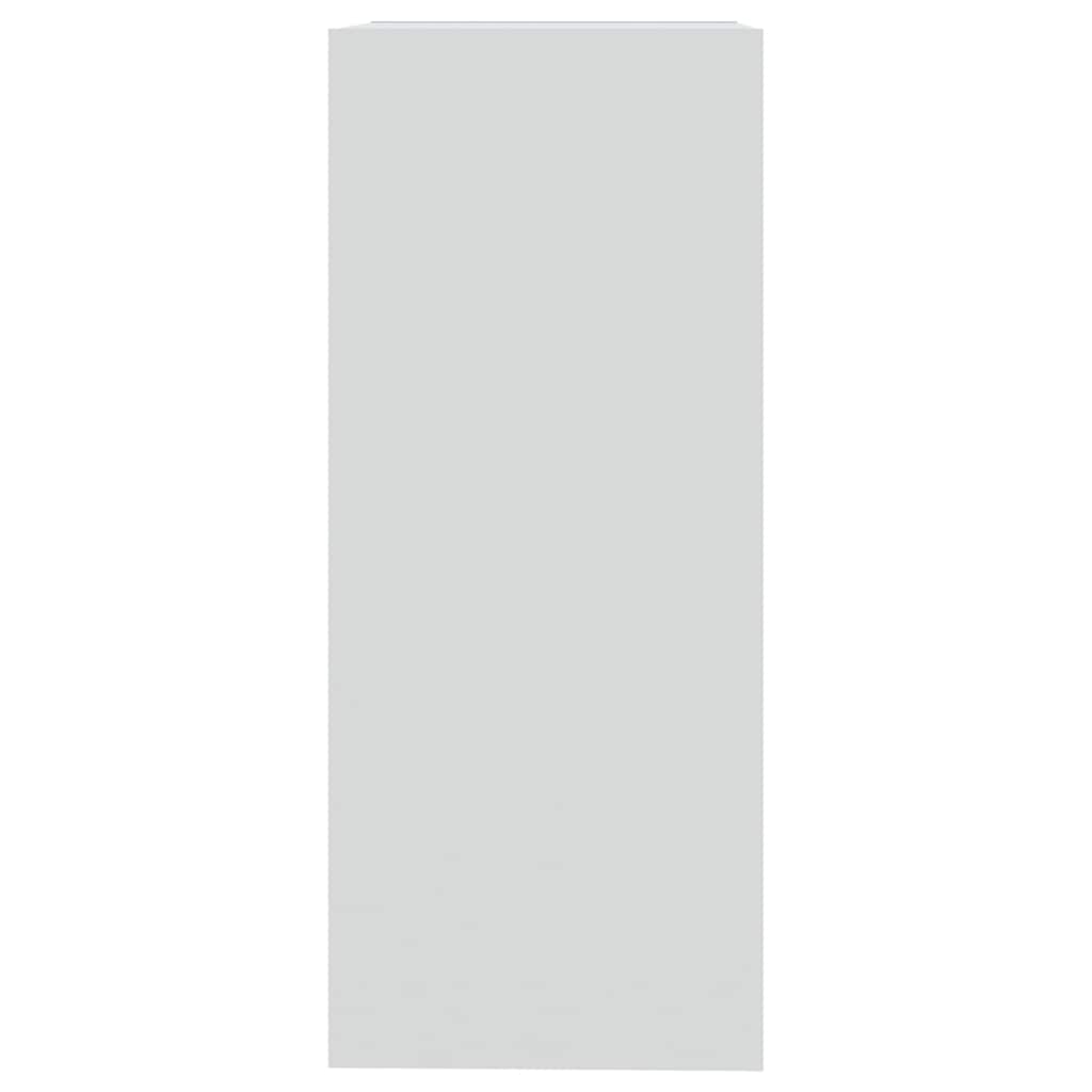 vidaXL Book Cabinet | White | Engineered wood | Medium | Book Cabinet 4