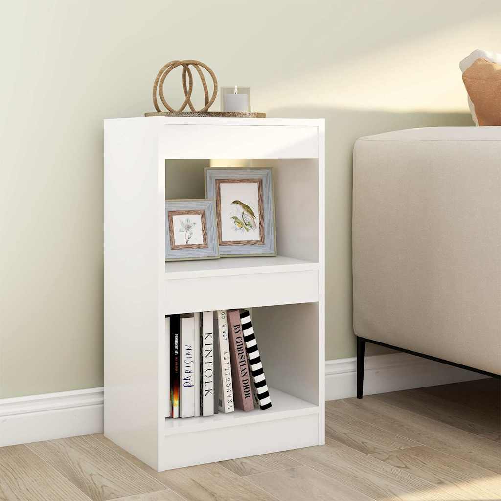 vidaXL Book Cabinet | White | Engineered wood | Medium | Book Cabinet 1