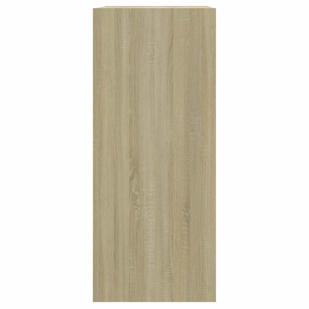 vidaXL Book Cabinet | Sonoma oak | Engineered wood | Standard | Book Cabinet 4