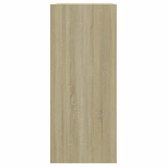 vidaXL Book Cabinet | Sonoma oak | Engineered wood | Standard | Book Cabinet 4