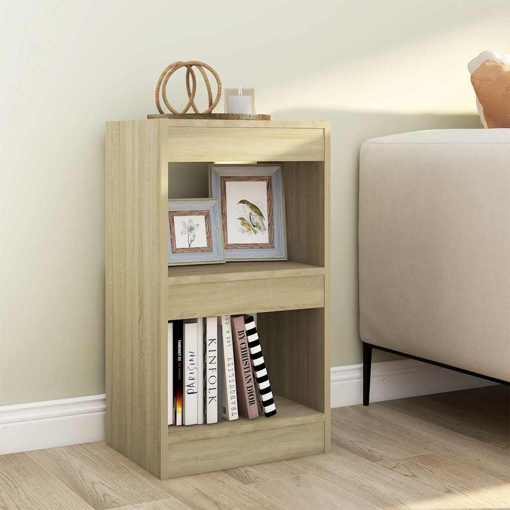vidaXL Book Cabinet | Sonoma oak | Engineered wood | Standard | Book Cabinet 1