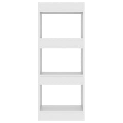 vidaXL Book Cabinet | White | Engineered Wood | Small | Book Cabinet 5