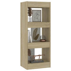 vidaXL Book Cabinet | Sonoma Oak | Engineered Wood | Medium | Book Cabinet 4