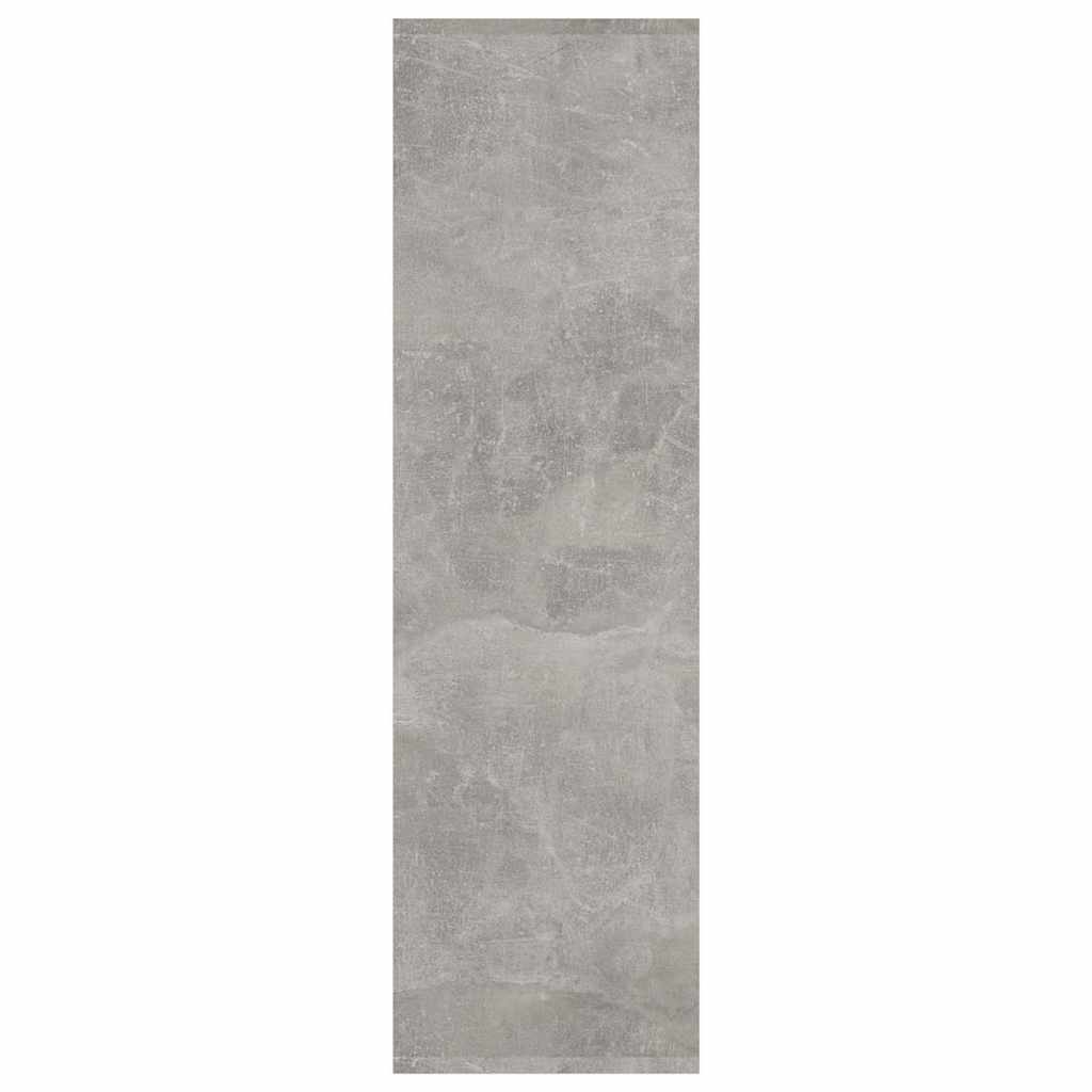 vidaXL Book Cabinet | Concrete grey | Engineered wood | Compact | Book Cabinet 6