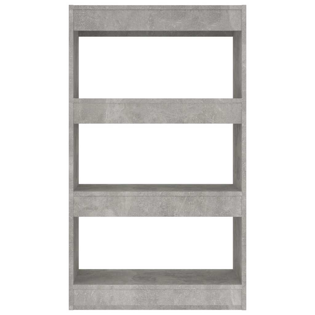 vidaXL Book Cabinet | Concrete grey | Engineered wood | Medium | Book Cabinet 5