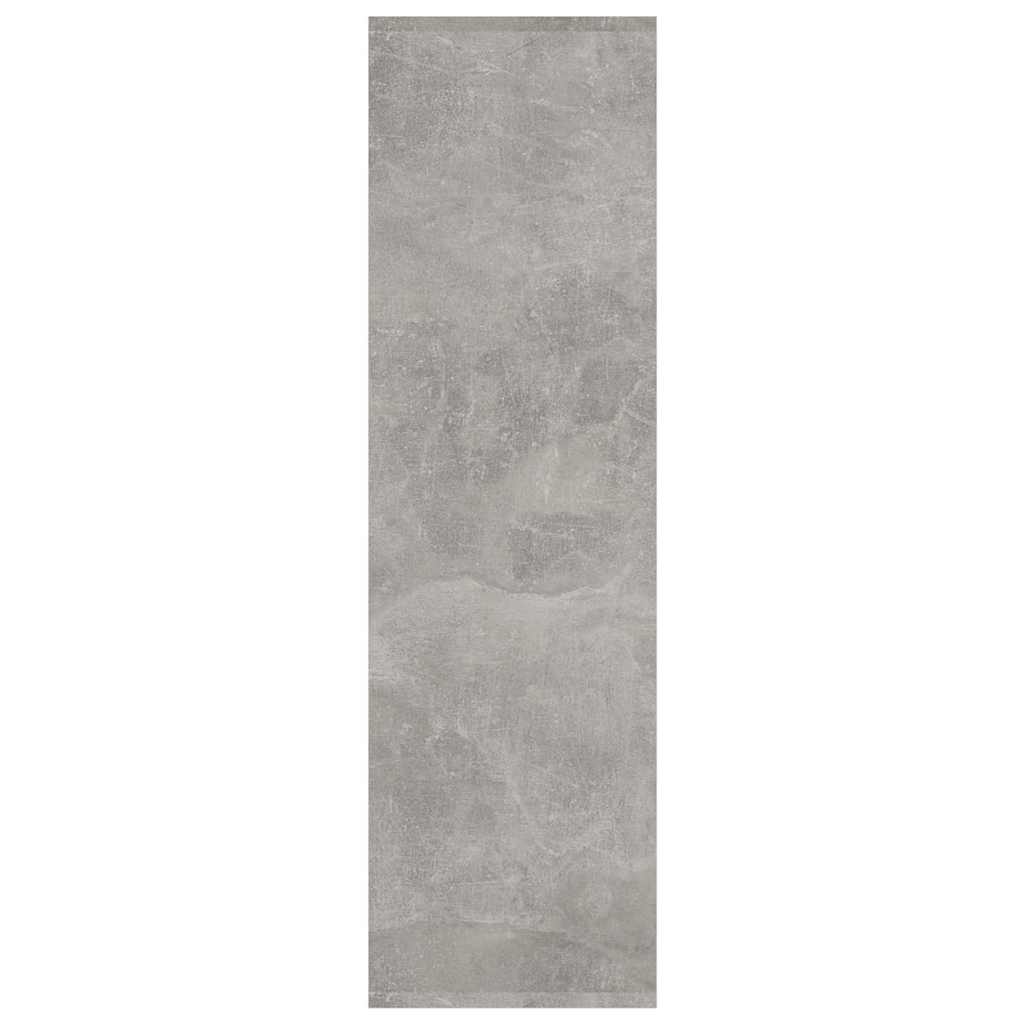 vidaXL Book Cabinet | Concrete grey | Engineered wood | Medium | Book Cabinet 6