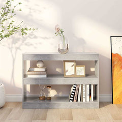 vidaXL Bookcase | Concrete grey | Engineered wood | Medium | Bookcase 6