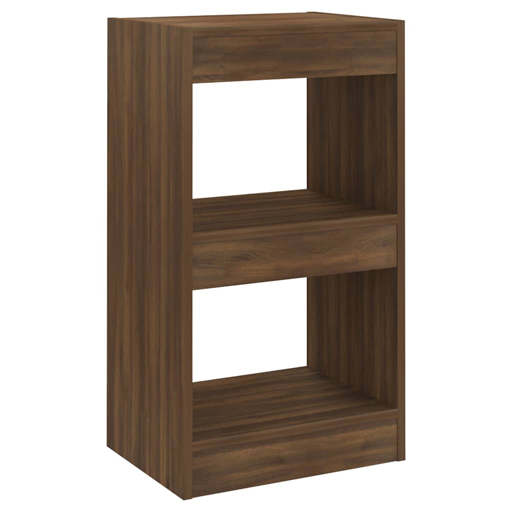 vidaXL Book Cabinet | Brown oak | Engineered wood | 40 x 30 x 72 cm 2