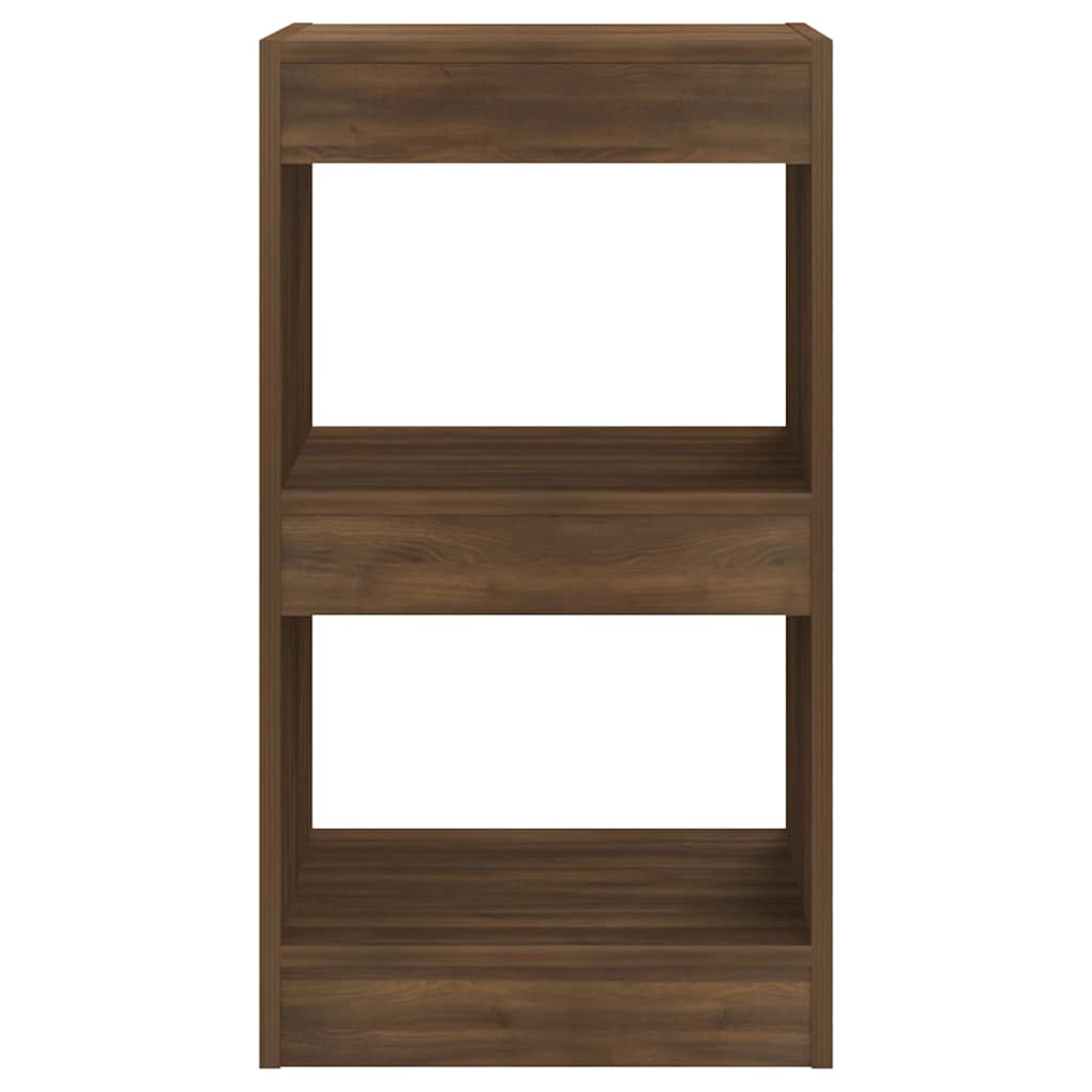 vidaXL Book Cabinet | Brown oak | Engineered wood | 40 x 30 x 72 cm 3