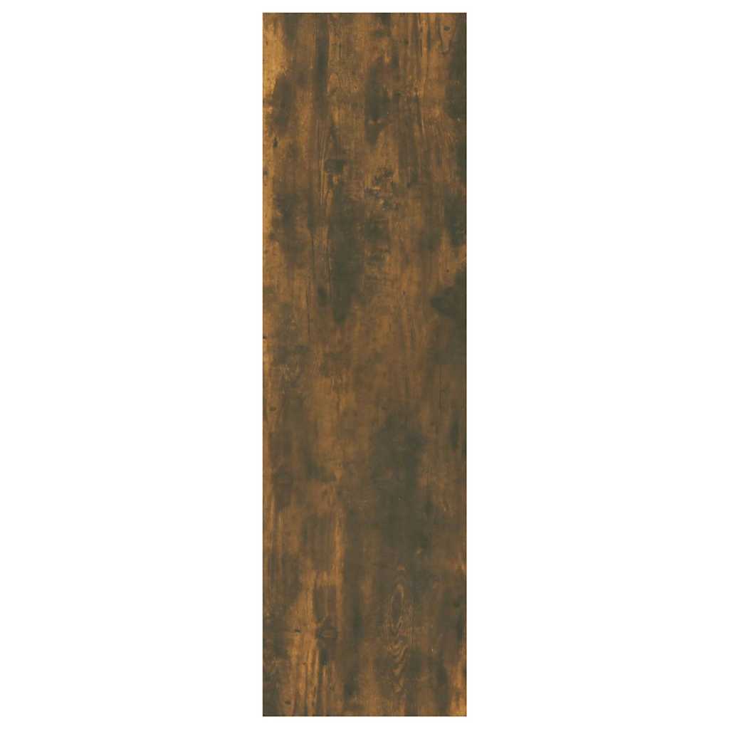 vidaXL Book Cabinet | Smoked Oak | Engineered Wood | Medium | Book Cabinet 6