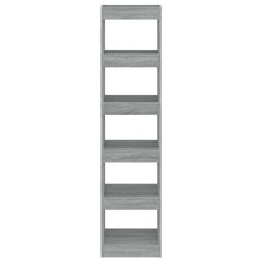 vidaXL Bookcase | Grey Sonoma | Engineered wood | Medium | Bookcase 3