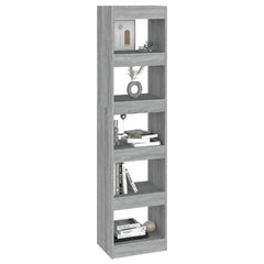 vidaXL Bookcase | Grey Sonoma | Engineered wood | Medium | Bookcase 5