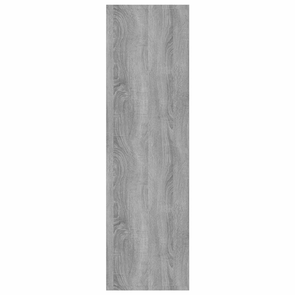 vidaXL Book Cabinet | Grey sonoma | Engineered wood | Medium | Book Cabinet 6