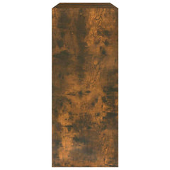 vidaXL Book Cabinet | Smoked oak | Engineered wood | Medium | Book Cabinet 4