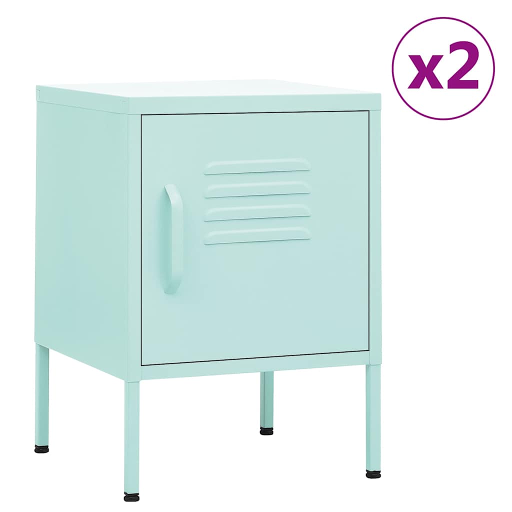 Nightstand Steel in Mint