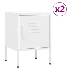 vidaXL Nightstand 35x35x51 cm Steel