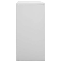 vidaXL Locker Cabinet | Set of 5 | Light grey | Steel | Medium | Locker Cabinet 4