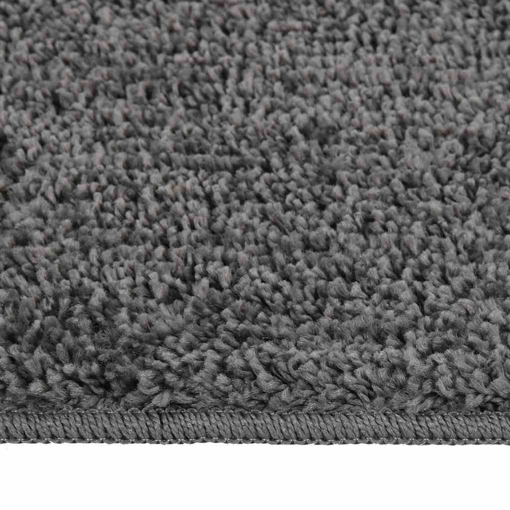 vidaXL Rug | Dark grey | 100% Polypropylene | 80 x 150 cm | Rug | Rectangular 2