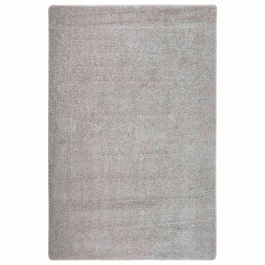 Shaggy Rug Anti Slip Light Grey 200 x 290 cm