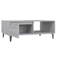 vidaXL Coffee Table Grey Sonoma 90x60x35 cm Engineered Wood 5