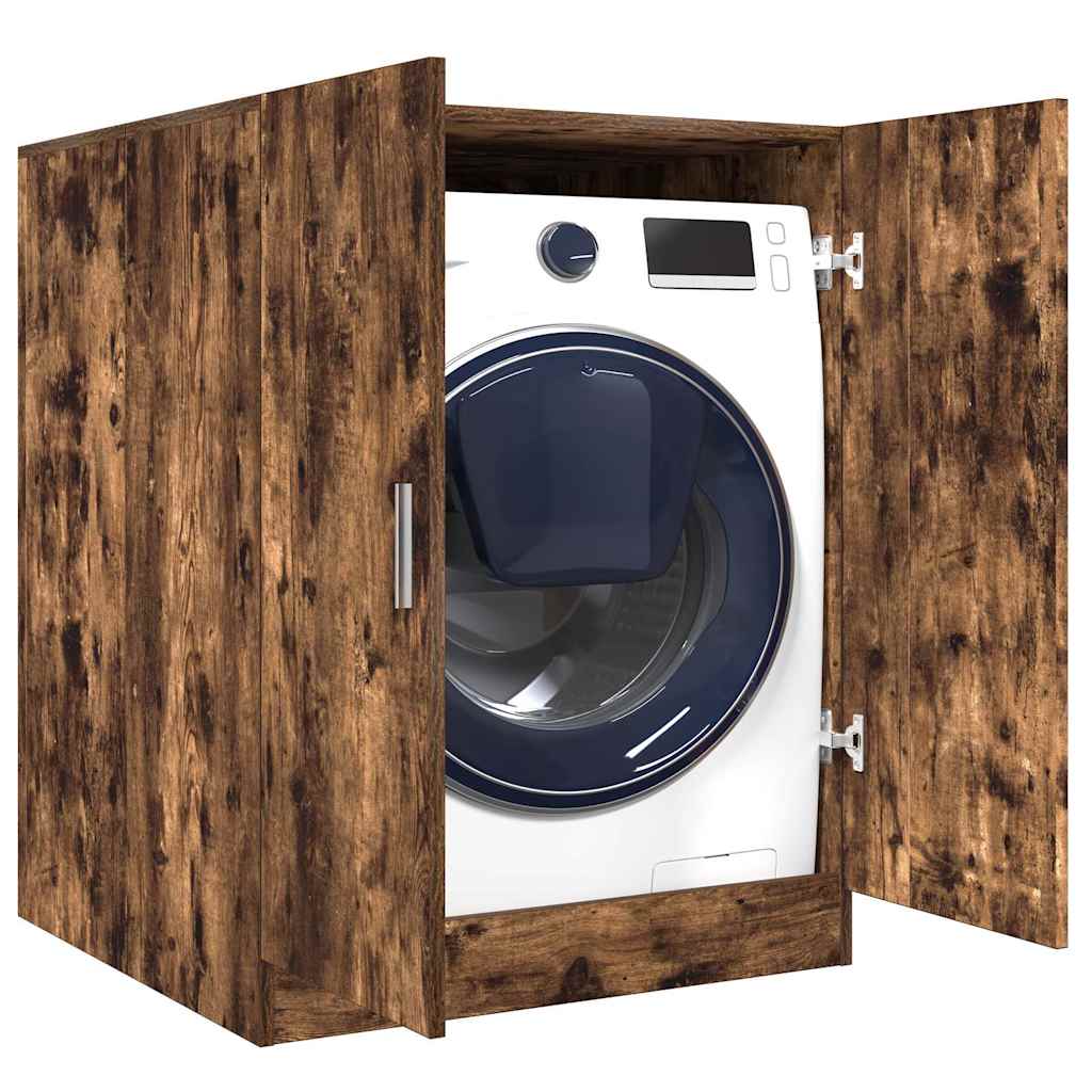 Washing Machine Cabinet 70,5x71,5x91,5 cm Smoked oak