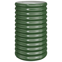vidaXL Garden Planter | Green | Powder-coated steel | Large | Storage 2