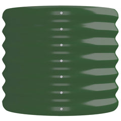 vidaXL Garden Raised Bed | Green | Powder-coated steel | 224x40x36 cm 4