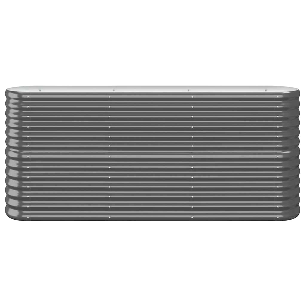 vidaXL Garden Raised Bed | Anthracite | Powder-coated steel | 152 x 40 x 68 cm 3