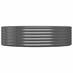vidaXL Garden Raised Bed | Anthracite | Powder-coated steel 4