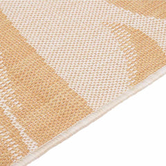 vidaXL Outdoor Flatweave Rug 120x170 cm Leaf Pattern 4