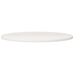 vidaXL Table Top | White | Solid Pine Wood | Ø80 cm | Table Top | Round 2