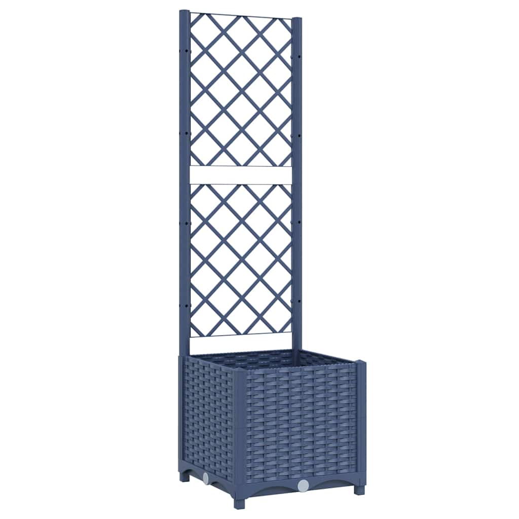 vidaXL Garden Blue Grey 40 x 40 x 136 cm 2