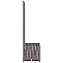 vidaXL Garden Brown 40 x 40 x 136 cm 5