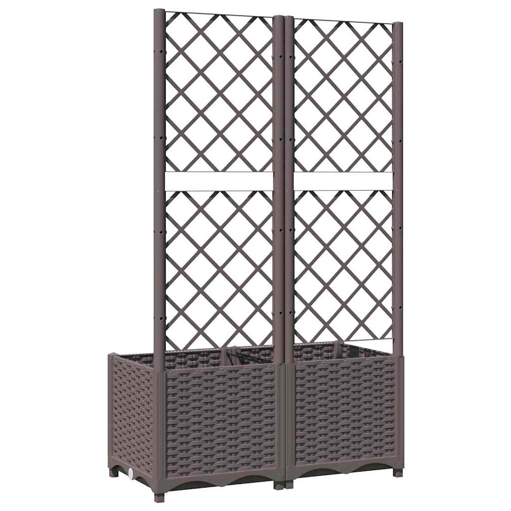 vidaXL Garden Brown 80 x 40 x 136 cm 6
