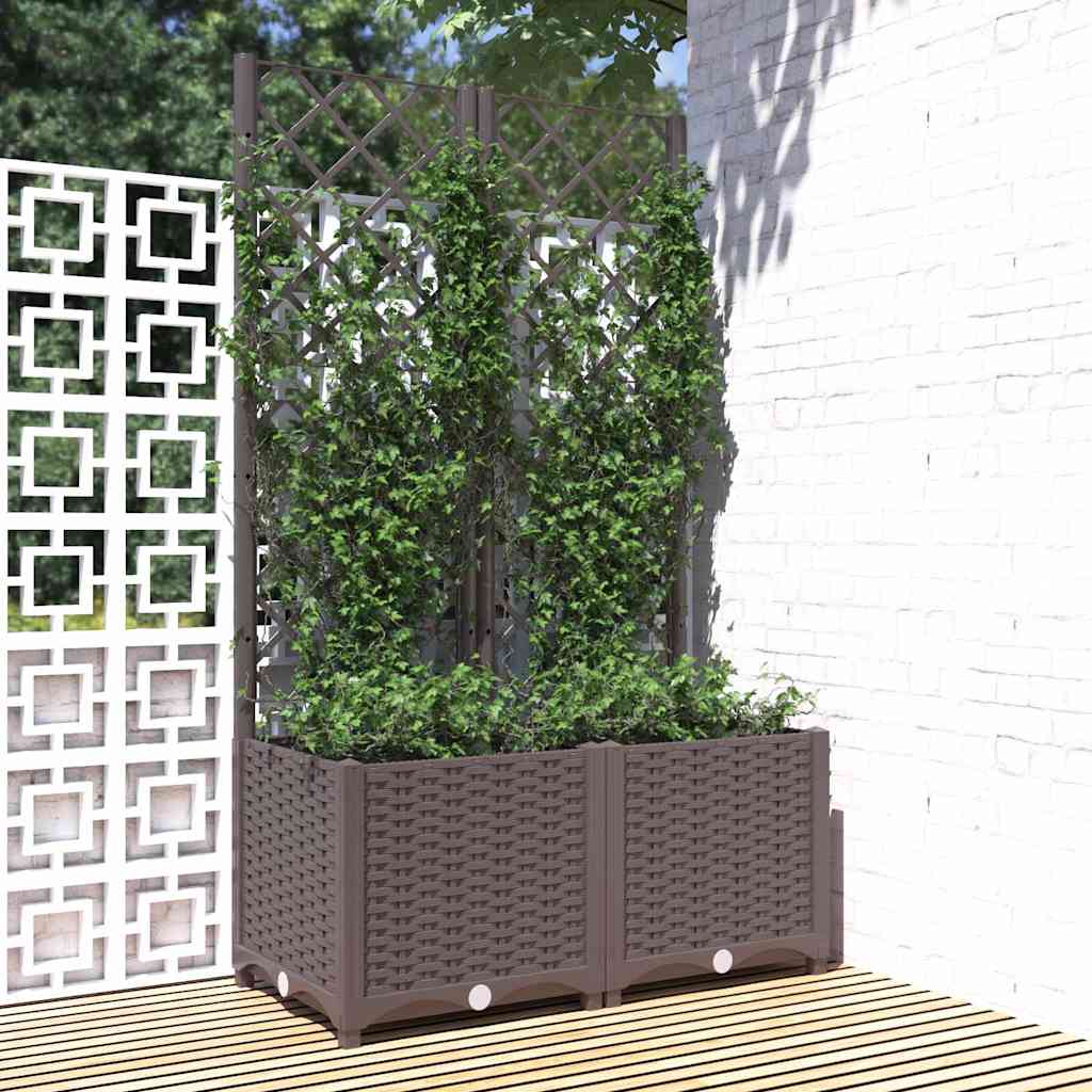 vidaXL Garden Brown 80 x 40 x 136 cm 1