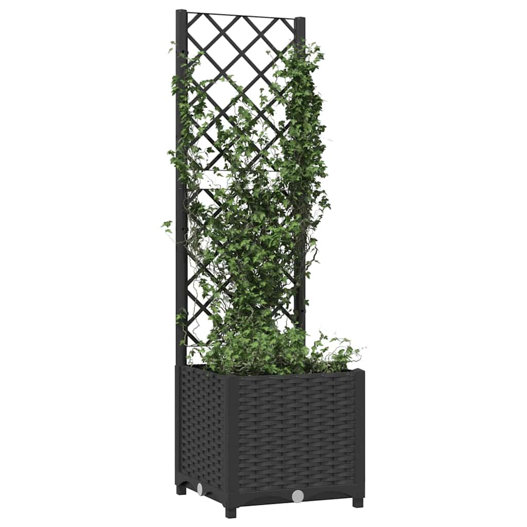 vidaXL Garden Black 40 x 40 x 136 cm 3