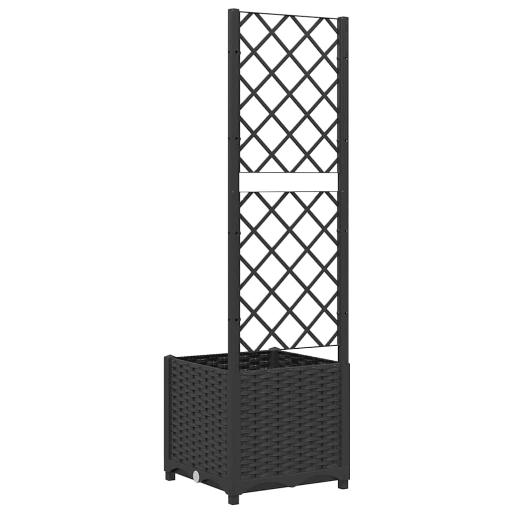 vidaXL Garden Black 40 x 40 x 136 cm 6