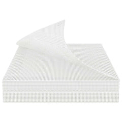 vidaXL Leno Tarpaulin 140 g/m² 6x6 m White 3