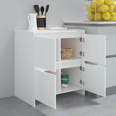 Sideboards 2 pcs 70x41x75 cm Engineered Wood White