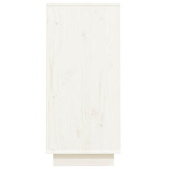 vidaXL Console Cabinet | White | Solid Pine Wood | Medium | Console Cabinet 6